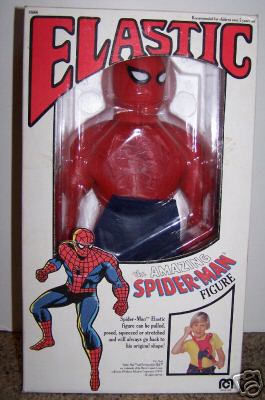 spiderman stretch toy